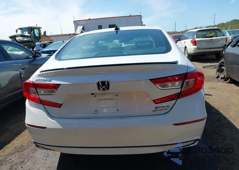2022 Honda Accord Hybrid Sport из США, поврежденный, VIN 1HGCV3F22NA047655